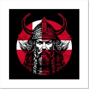 Danish Viking Warrior Posters and Art